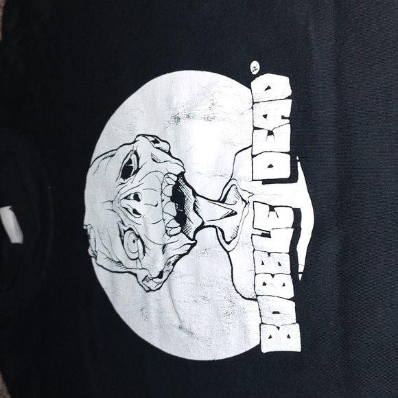 Bobble Dead Black Crewneck Adult T-Shirt Size 2XL - Picture 2 of 8